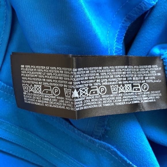 Ever New bright blue wide leg pants - Picture 10 of 11